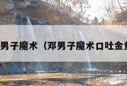 邓男子魔术（邓男子魔术口吐金鱼）