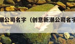 创意新潮公司名字（创意新潮公司名字两个字）