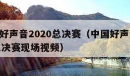 中国好声音2020总决赛（中国好声音2020总决赛现场视频）