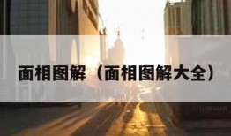 面相图解（面相图解大全）
