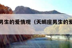 天蝎座男生的爱情观（天蝎座男生的爱情是怎样的?）