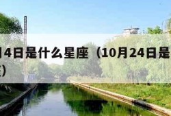 10月4日是什么星座（10月24日是什么星座）