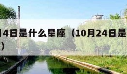 10月4日是什么星座（10月24日是什么星座）