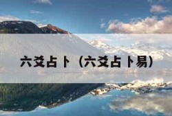 六爻占卜（六爻占卜易）