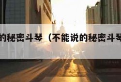 不能说的秘密斗琴（不能说的秘密斗琴钢琴谱）